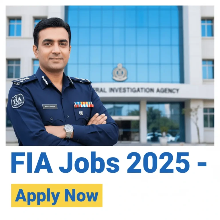 FIA Jobs 2025 Sub Inspector and Assistant Director Vacancies