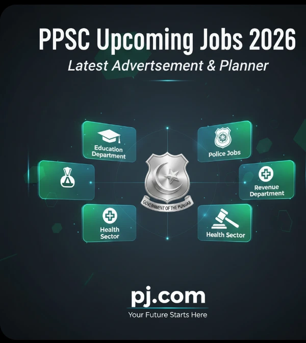 PPSC Upcoming Jobs 2026 Latest Advertisement https://www.pakjobsearches.com