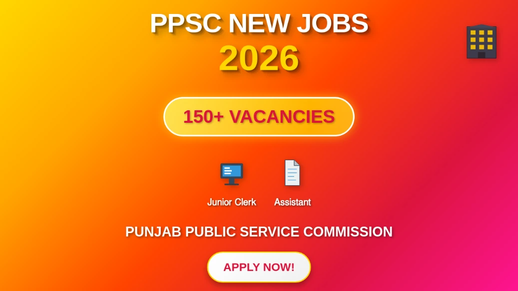 PPSC Advertisement 32 2025 PDF Download PPSC Jobs 2026 Advertisement No 32 Online Apply Junior Clerk Assistant