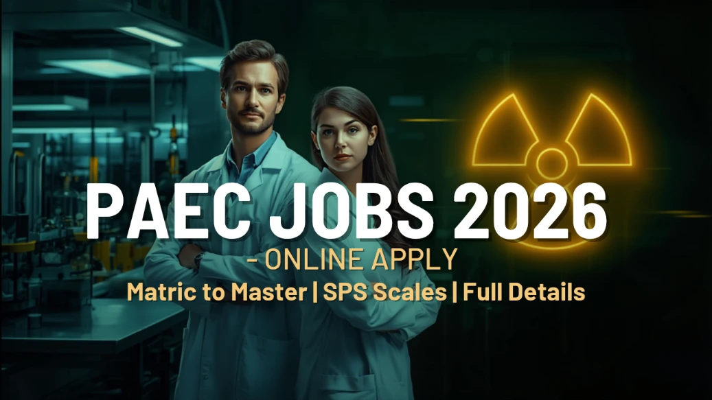 Pakistan Atomic Energy Commission Jobs 2026 Official Ad