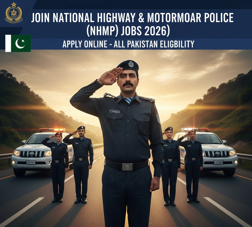 National Highway and Motorway Police Recruitment 2026 Advertisement.